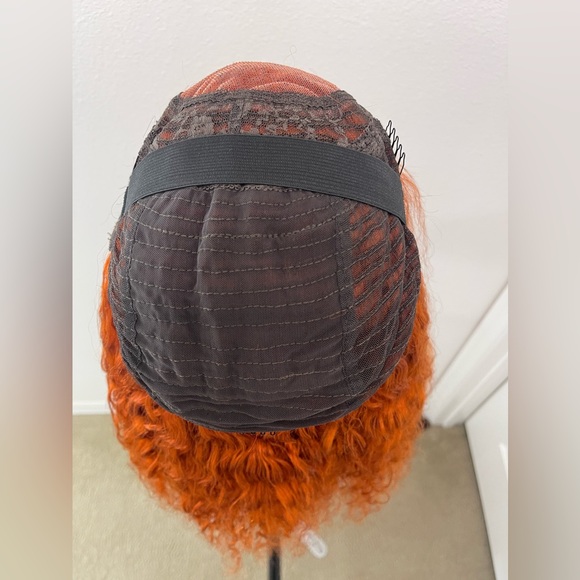 18” 4x4 Transparent Lace, Custom Colored, Human Hair, Closure wig, Has Combs & a - Picture 12 of 15